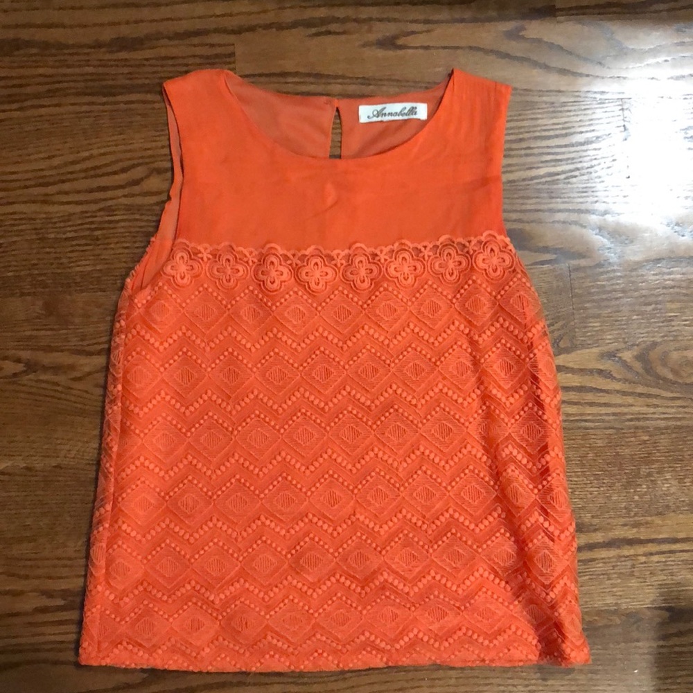 Orange top